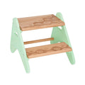 Wooden mint step stool