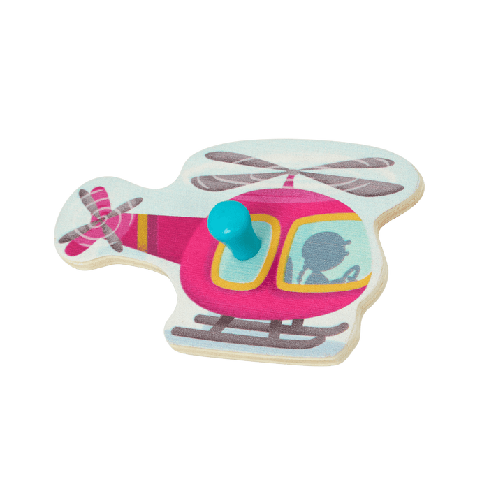 Wooden peg puzzles for toddlers trucks cars construction