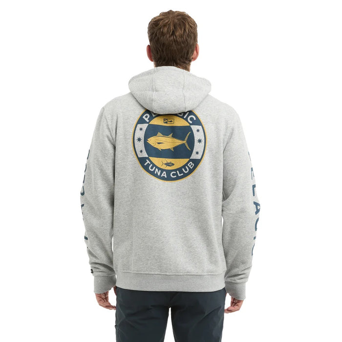 pelagic-osborn-tuna-club-pullover-fleece-hoodie-heather-grey-model-back