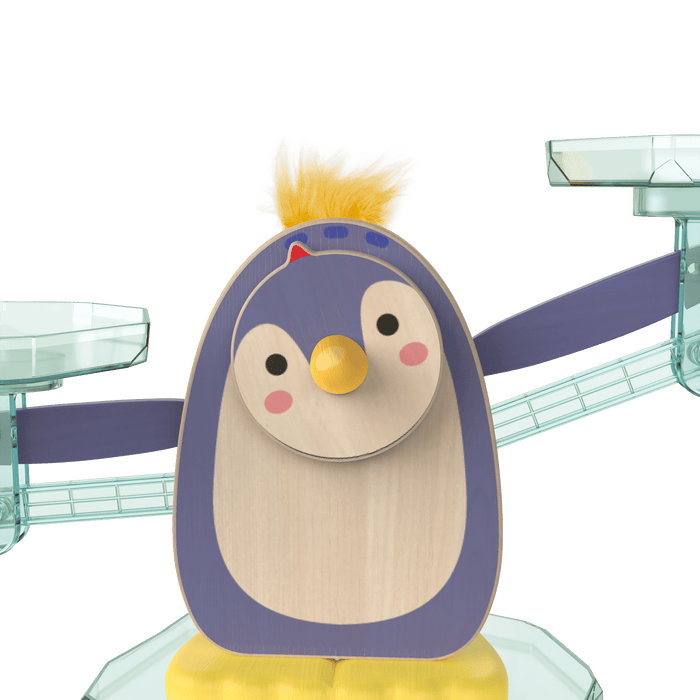 Penguin math scale toy.