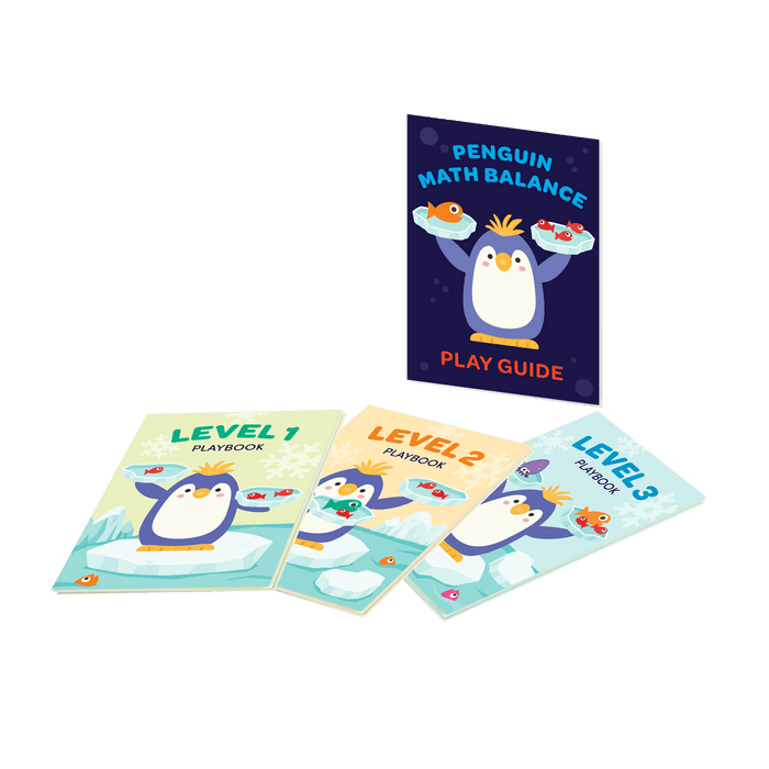 Penguin math scale toy.