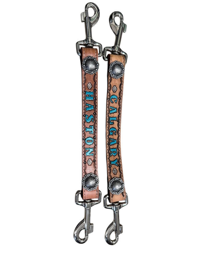 Personalized  goat or sheep halter hand hold