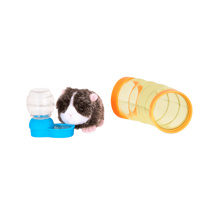 Guinea pig plushie playset
