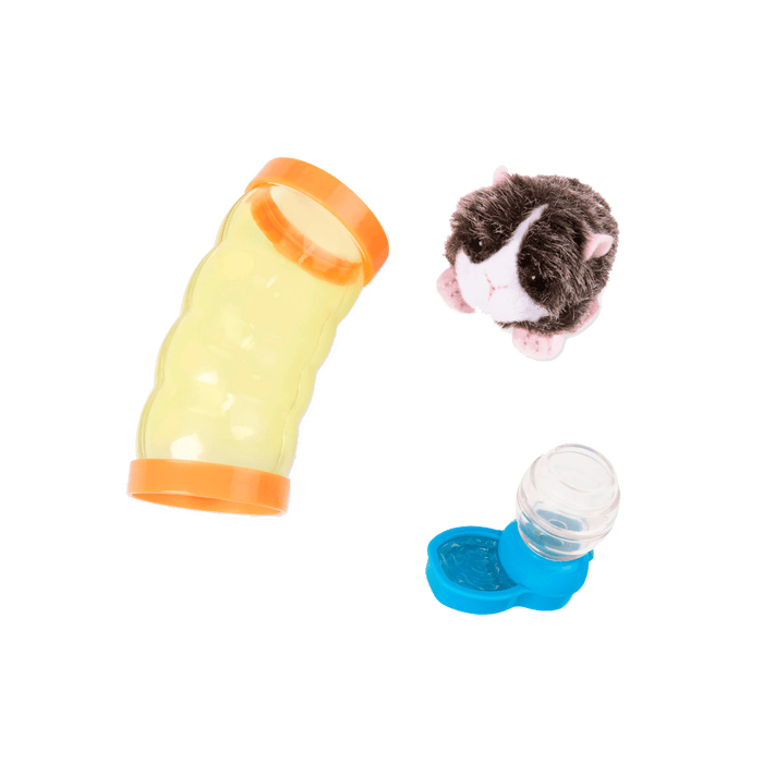 Guinea pig plushie playset