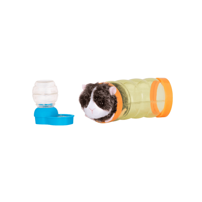 Guinea pig plushie playset
