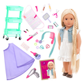 Our Generation Doll Phoebe & Berry Nice Salon Day Bundle