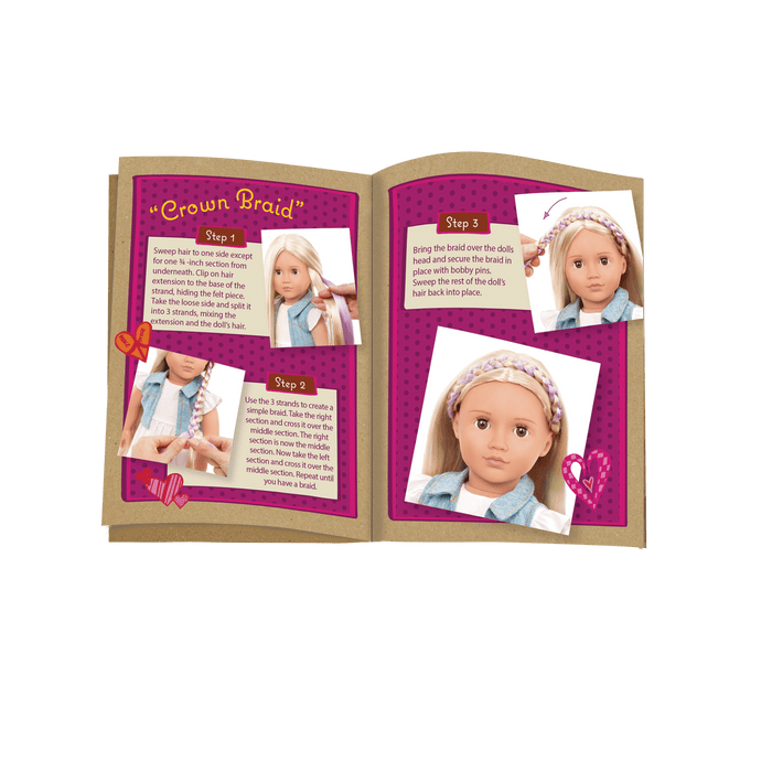 Our Generation Doll Phoebe & Berry Nice Salon Day Bundle