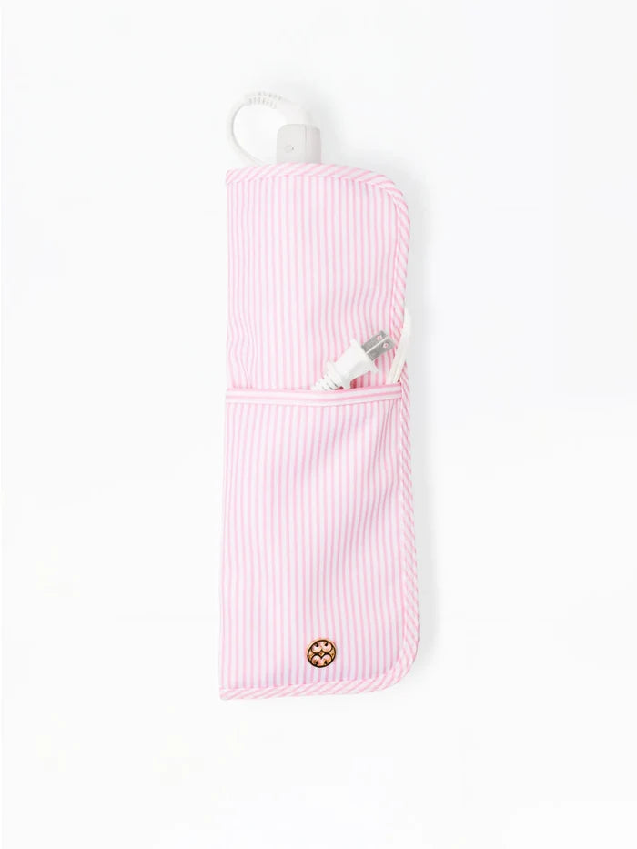 Pink and White Hot Tool Case