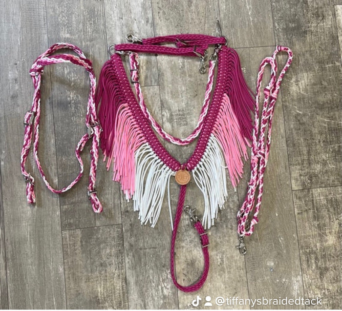 Pink ombré Tack set …. All sizes