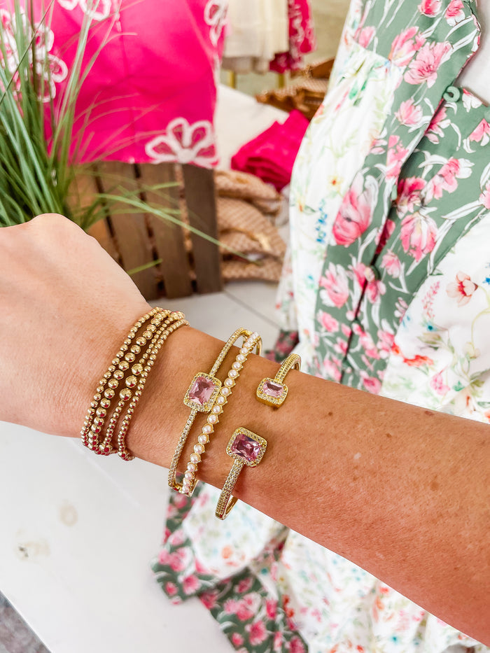 Pink Spark Cuff