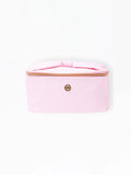 Pink Stripe Makeup Bag