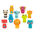 Animal finger puppets set for toddlers bath toy