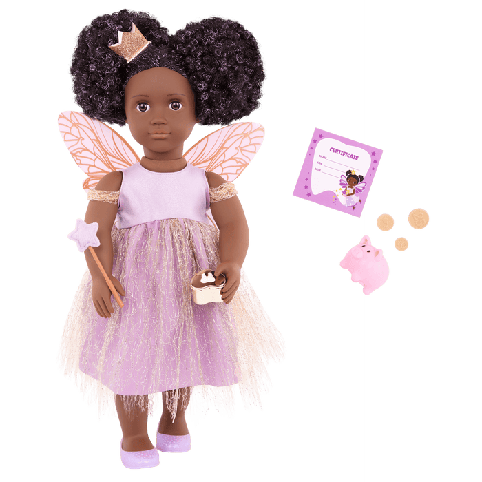 Our Generation 18 inch Tooth Fairy Doll Pixie and accessories