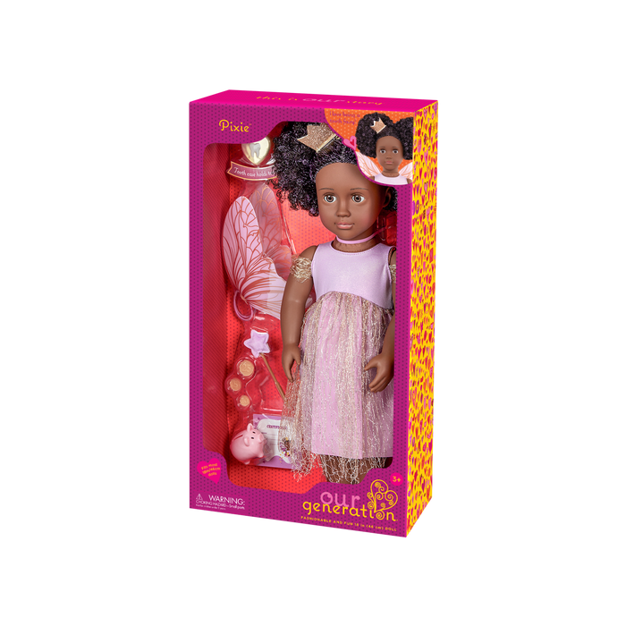 Our Generation 18 inch Tooth Fairy Doll Pixie and accessories