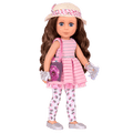 14-inch doll with travel accessories