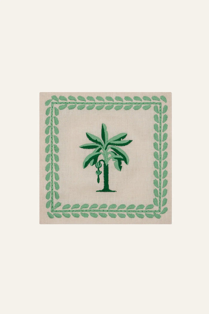 Platanera Cocktail Napkin Set of 4 - Johanna Ortiz