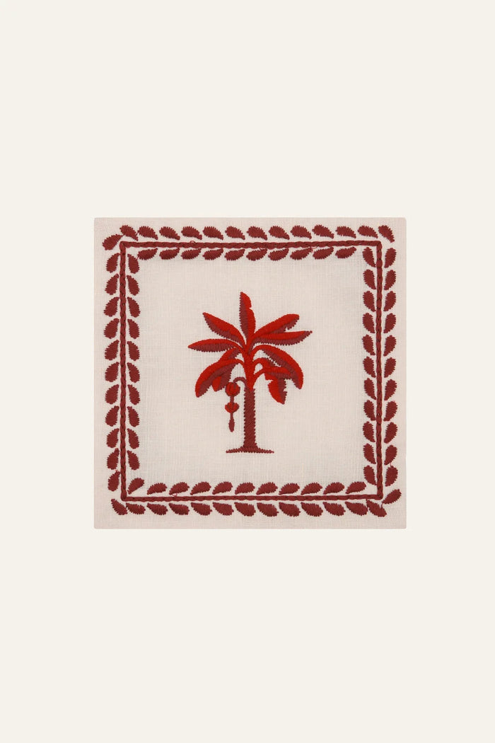 Platanera Cocktail Napkin Set of 4 - Johanna Ortiz