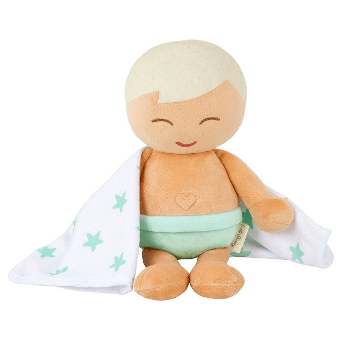 LullaBaby Boy Plush Bath Doll & Accessories