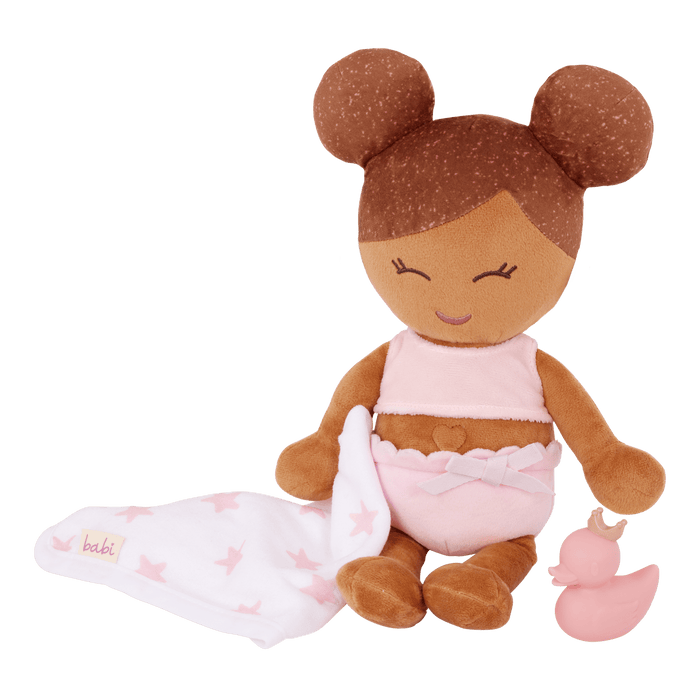 LullaBaby Plush Bath Doll & Accessories