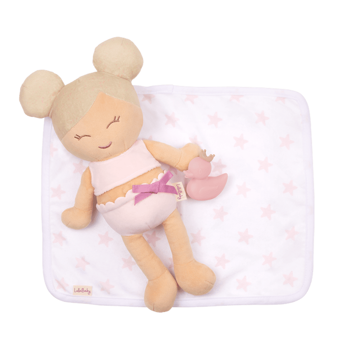 LullaBaby Plush Bath Doll & Accessories