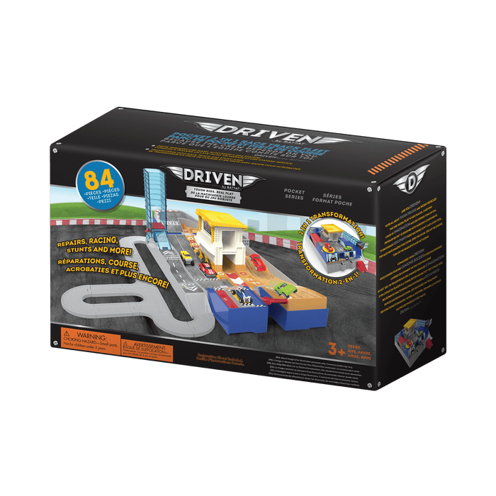 Driven Pocket 2 in 1 Race Track Fleet