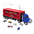 Pocket storage semi truck collection launcher car carrier