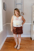 Pocket Perfect Suede Skirt -FINAL SALE