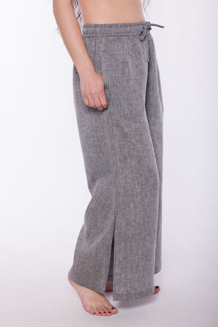 Po'Ipu | Women's Stainproof Linen Lyocell Blend Pants