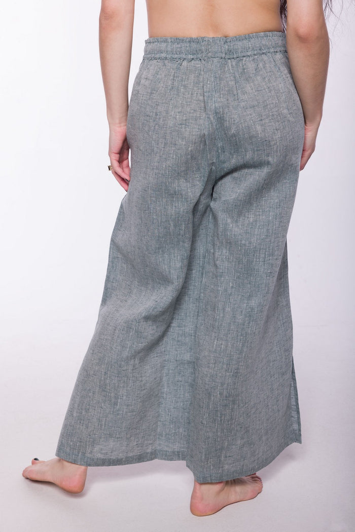 Po'Ipu | Women's Stainproof Linen Lyocell Blend Pants