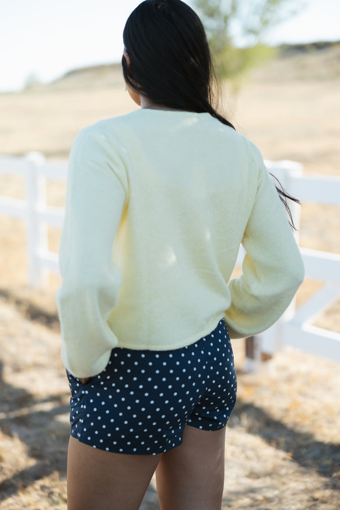 Polka Dot Boxed Shorts