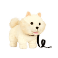 6-inch Posable Pomeranian Pup for 18-inch Dolls