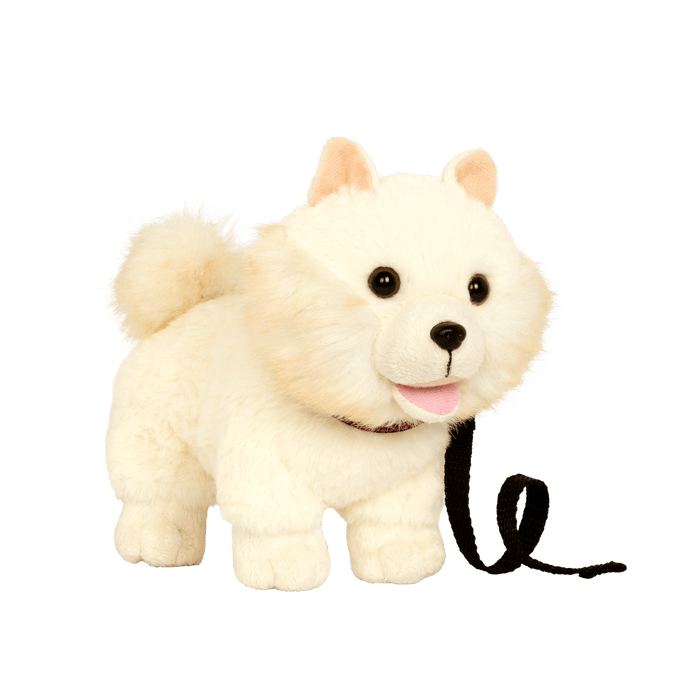 6-inch Posable Pomeranian Pup for 18-inch Dolls