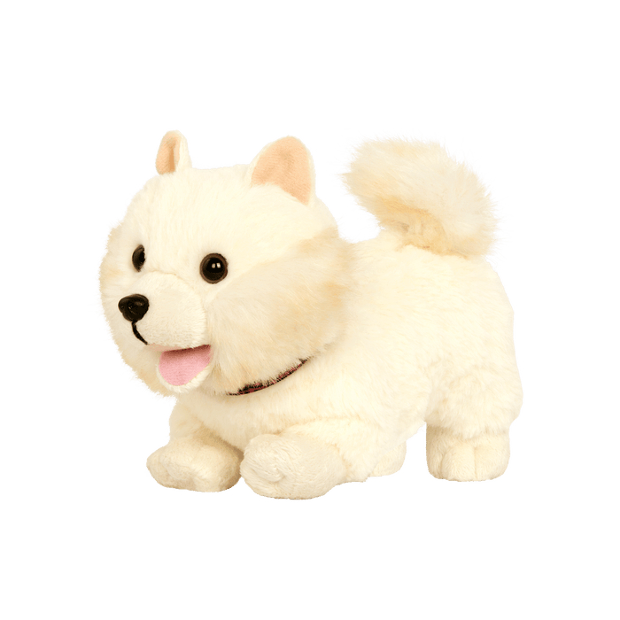 6-inch Posable Pomeranian Pup for 18-inch Dolls