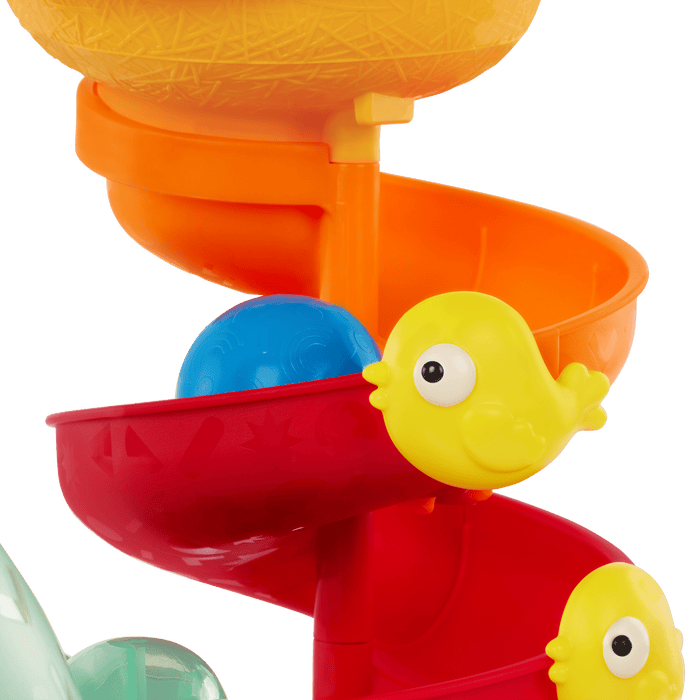 Pop-A-Doodle-Doo Toy with a popping ball