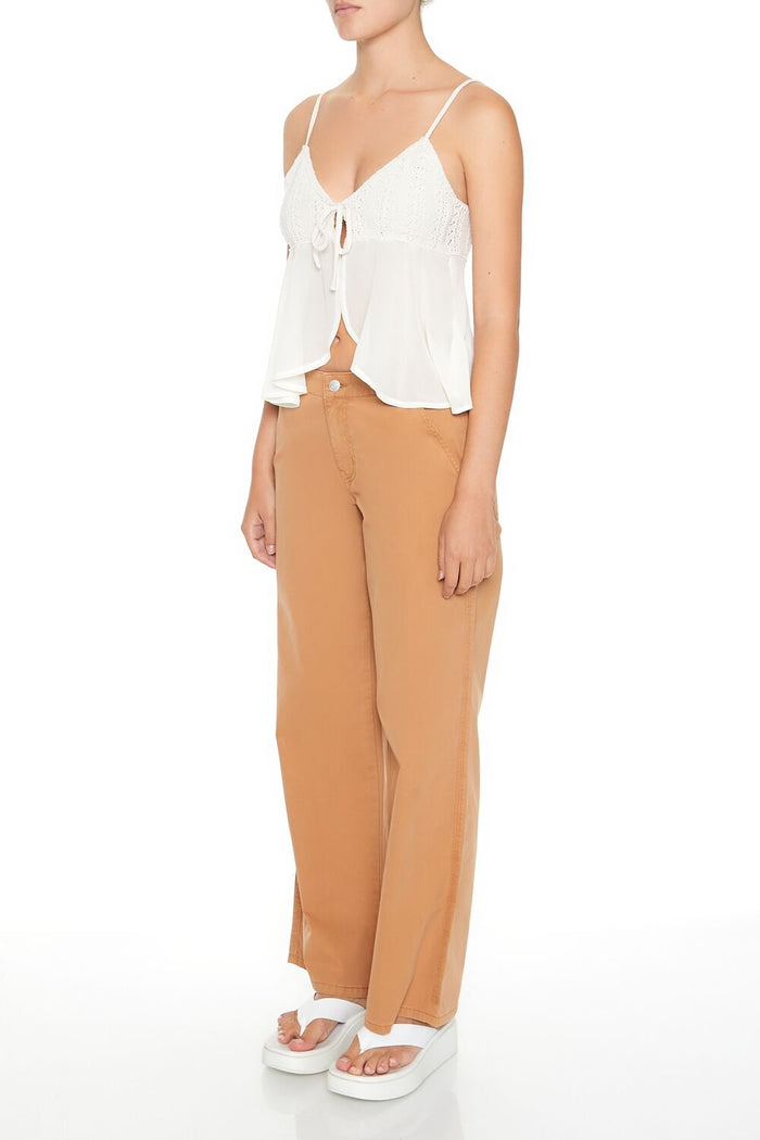 Poplin Utility Carpenter Pants
