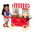 Our Generation Poppin' Plenty Snack Cart for 18-inch Dolls