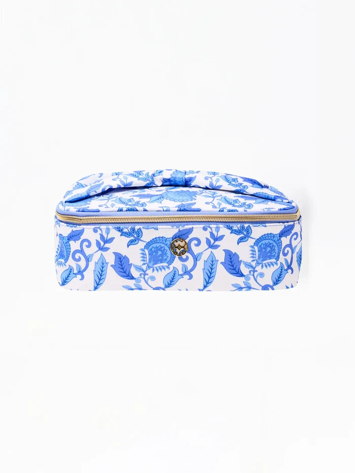 Porcelain Vines Makeup Bag