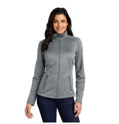 Port Authority ® Ladies Digi Stripe Fleece Jacket
