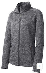 Port Authority ® Ladies Digi Stripe Fleece Jacket
