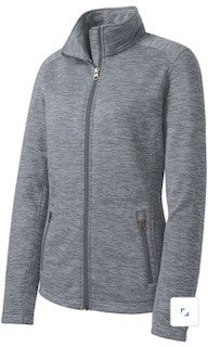 Port Authority ® Ladies Digi Stripe Fleece Jacket