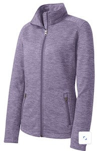 Port Authority ® Ladies Digi Stripe Fleece Jacket