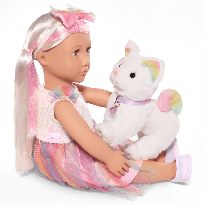 Posable Angora Cat Plush - Our Generation