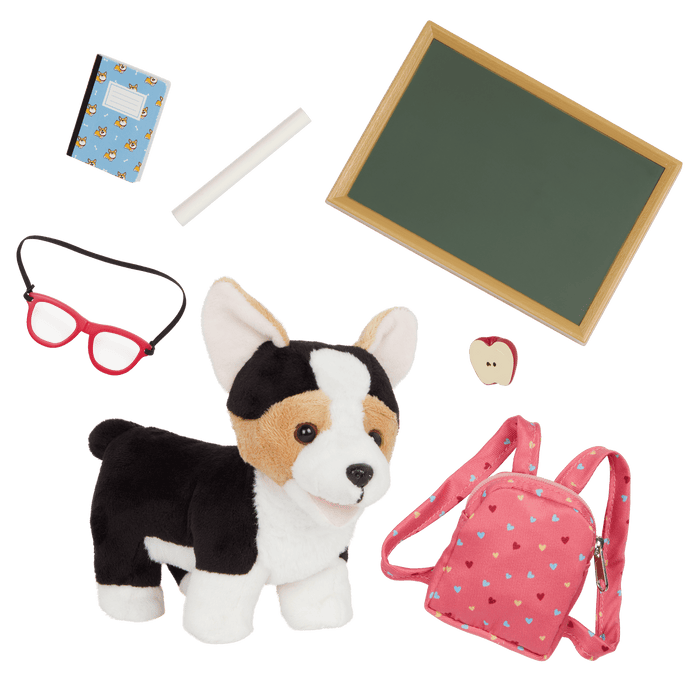 Our Generation Posable Preschool Puppy for 18-inch Dolls