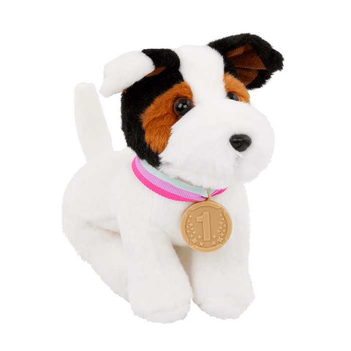 Our Generation Pro Skater Pup Posable Parson Russell Terrier