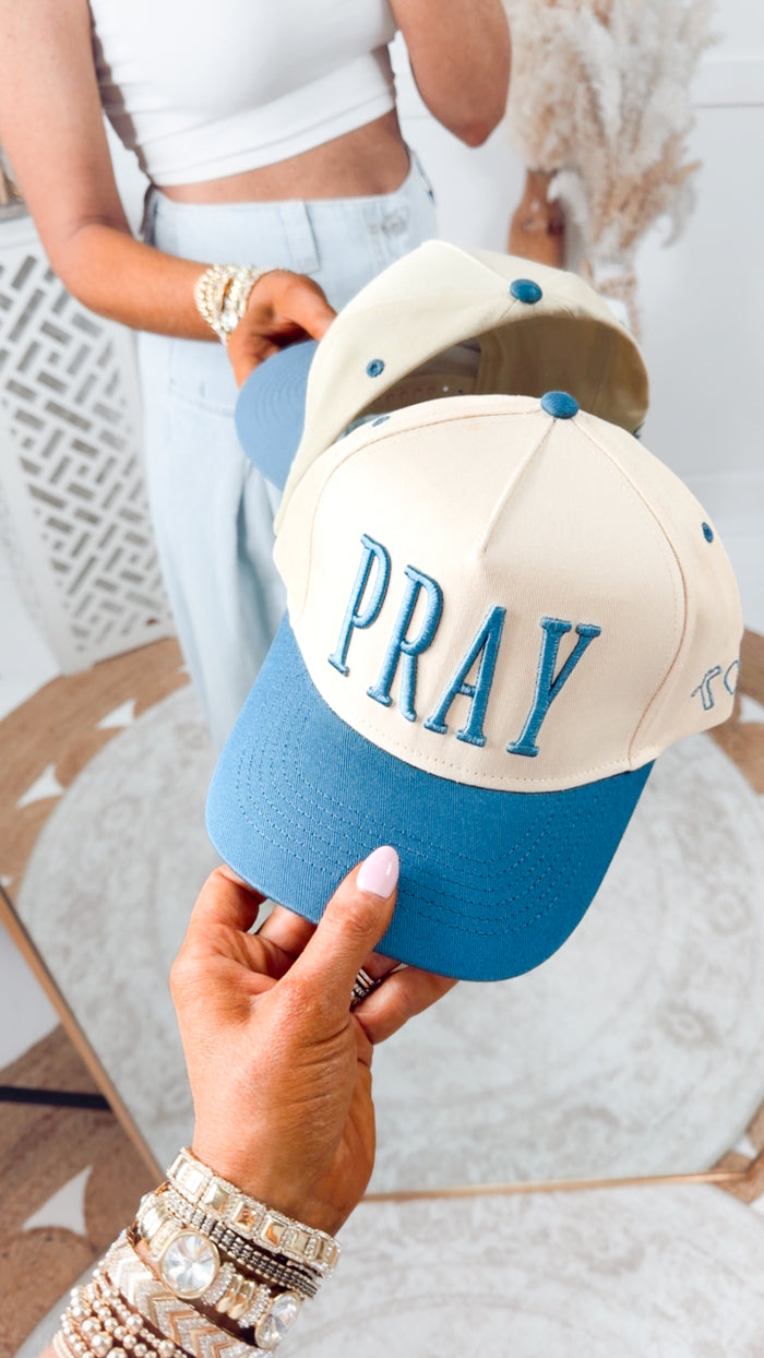 Pray Vintage Trucker Hat