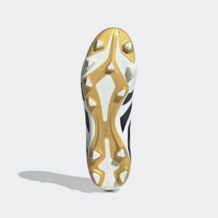 adidas Predator Club Flexible Ground Boots | White / Black | Men's
