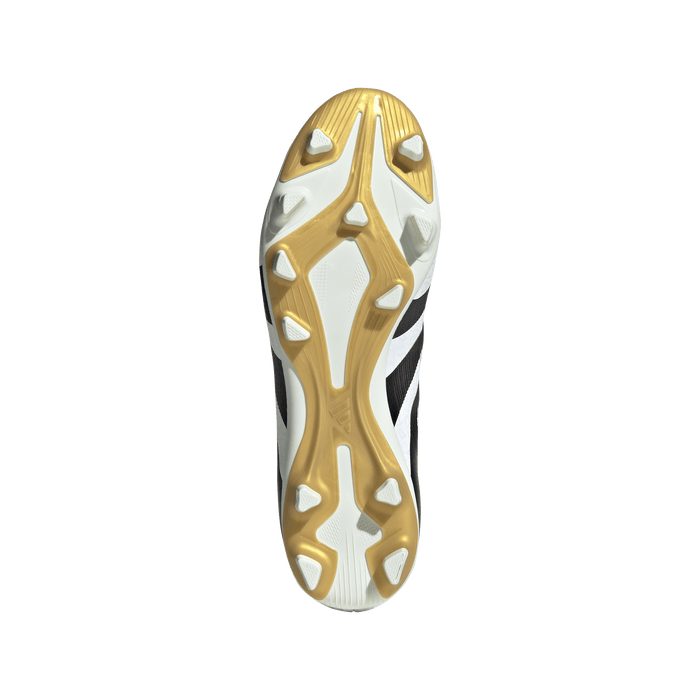 adidas Predator Club Flexible Ground Boots | White / Black | Men's