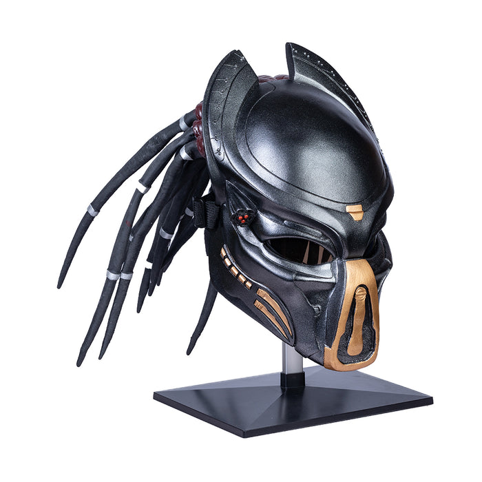 Predator Mask with Dreads - Movie Replica Prop - Adult Halloween & Cos