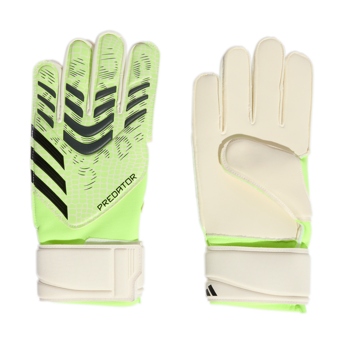 adidas Predator Training Soccer Goalkeeper Gloves | Lucid Lemon/White/Black | Men's
