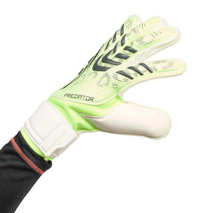 adidas Predator Training Soccer Goalkeeper Gloves | Lucid Lemon/White/Black | Men's